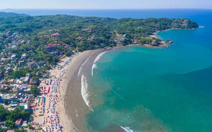 Sayulita beach was deemed unsafe last week, but that is no longer the case.