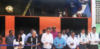 A new gymnasium is opened in Palenque with support from UN.