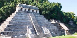 Palenque was one site that saw an increase in visitors.