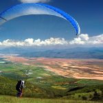 Located in the Sierra Tapalpa, La Ceja is a popular place for paragliders to take off.