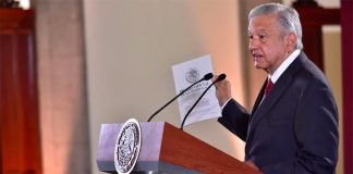 AMLO is not worried by low growth in first quarter.