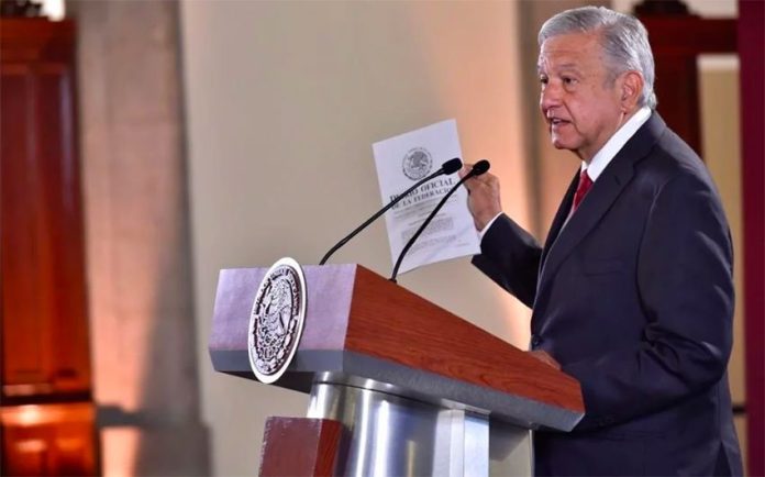 AMLO is not worried by low growth in first quarter.