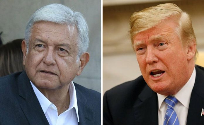 AMLO: social problems not solved with coercive measures. Trump: tariffs will force companies to leave Mexico.