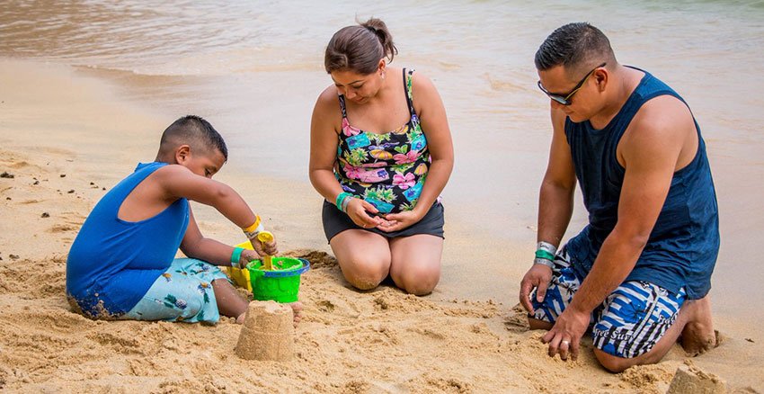 andrick and sandcastle