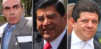 Nacif, Marín and Karam: arrest warrants outstanding.