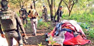 An abandoned cartel training camp in Jalisco.