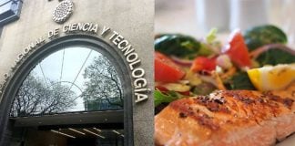 Salmon is one of the dishes on the menu at science council headquarters.