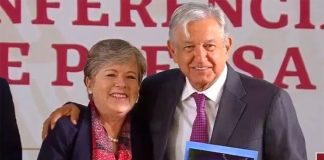 Bárcena and López Obrador announce new development plan.