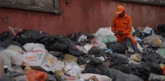 Every day, 8,600 tonnes goes to a Mexico City landfill.