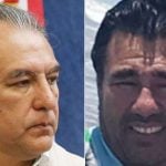 The ex-governor, left, and his brother, who was kidnapped and killed.