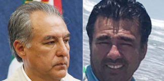 The ex-governor, left, and his brother, who was kidnapped and killed.