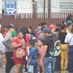 Migrants in Tapachula, Chiapas.