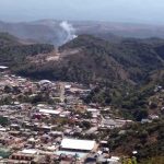 Nentón, Guatemala, where 1,000 migrants have been reported crossing the Mexican border every day.