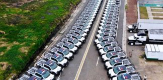 The new fleet of police vehicles is the real scandal, claims Veracruz attorney general.