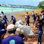 One way to spend a weekend at the beach in Quintana Roo.