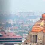 Smog continues to envelop Mexico City.