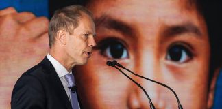 UNICEF México chief Christian Skoog.