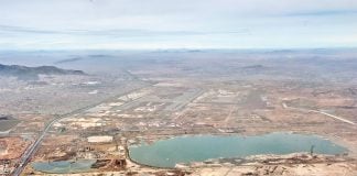 lake texcoco and airport
