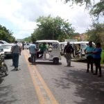 Highway blockade protests shortage of doctors, medications.