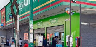 Sales growth is down at big-box stores.