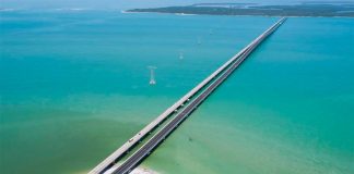 Campeche's new bridge.