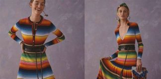 Design described as originating in Saltillo, Coahuila.