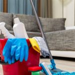 household cleaning supplies