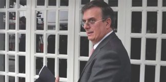 Foreign Secretary Ebrard was in Washington yesterday to meet with US officials.