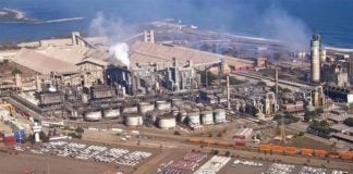 The Fertinal plant in Lázaro Cárdenas, Michoacán.