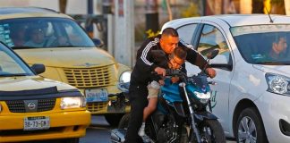 He should be okay if he can touch the pegs.