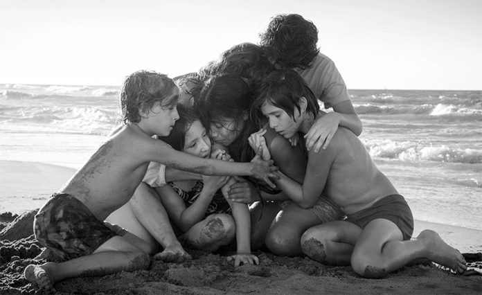A scene from Roma, which has won 10 more awards.
