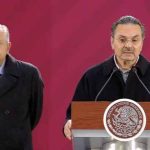 Pemex chief Romero, an agronomist, speaks at the president's morning press conference.