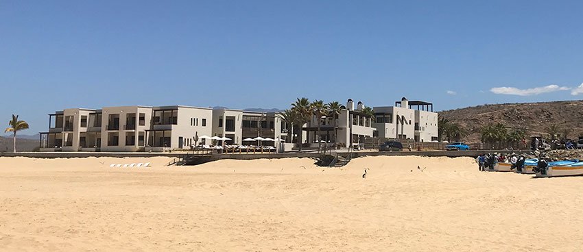 The Hotel San Cristóbal at Punta Lobos.