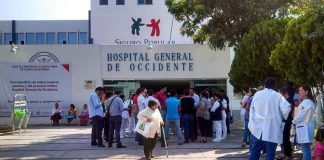 A Seguro Popular hospital: not the best of options.