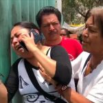 The mother of the eight-year-old victim of a stray bullet.