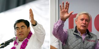 Election winners Barbosa, left, and Bonilla.