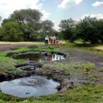 Locals say there are about 15 pools of boiling mud at Los Negritos.