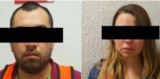 The suspected gang leader and his companion.