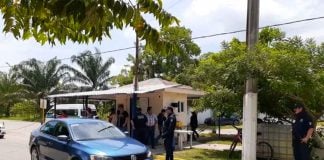 Scene of the Tabasco shooting.