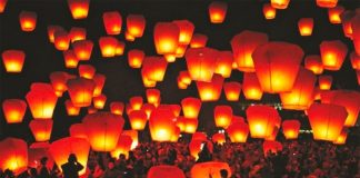 Cantoya balloons will fill the sky above Pátzcuaro next week.