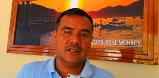 Zihuatanejo hotel owner Pineda.