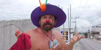 The accused in one of his YouTube videos.