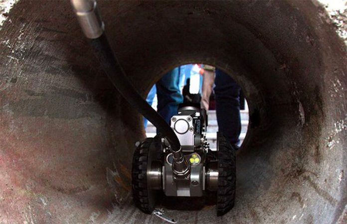 Ecatepec's new robot is intended to prevent sinkholes in municipal roads.
