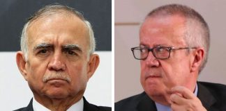 Romo, left, and Urzúa had differences.