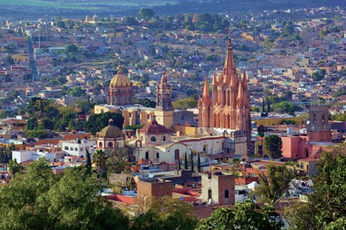 San Miguel de Allende, Mexico's top city destination.