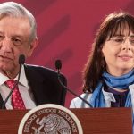 López Obrador and Conacyt chief Álvarez-Buylla.