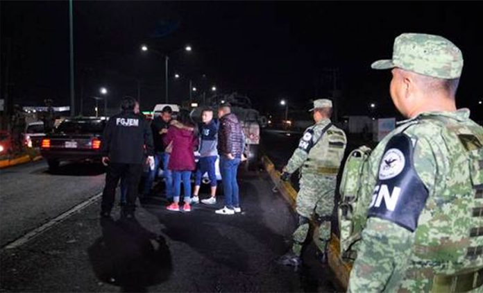 Operation Sweep rounds up criminal suspects in México state.