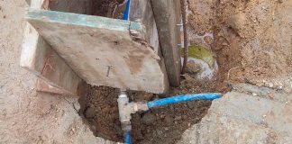 water line tap