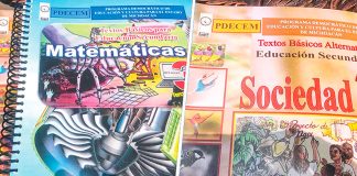 The teachers' union's textbooks will be used by students in Michoacán and Oaxaca.