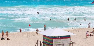 Tourists on a beach in Mexico. Industry spokesman fear they will go elsewhere without sufficient marketing of the tourism product.
